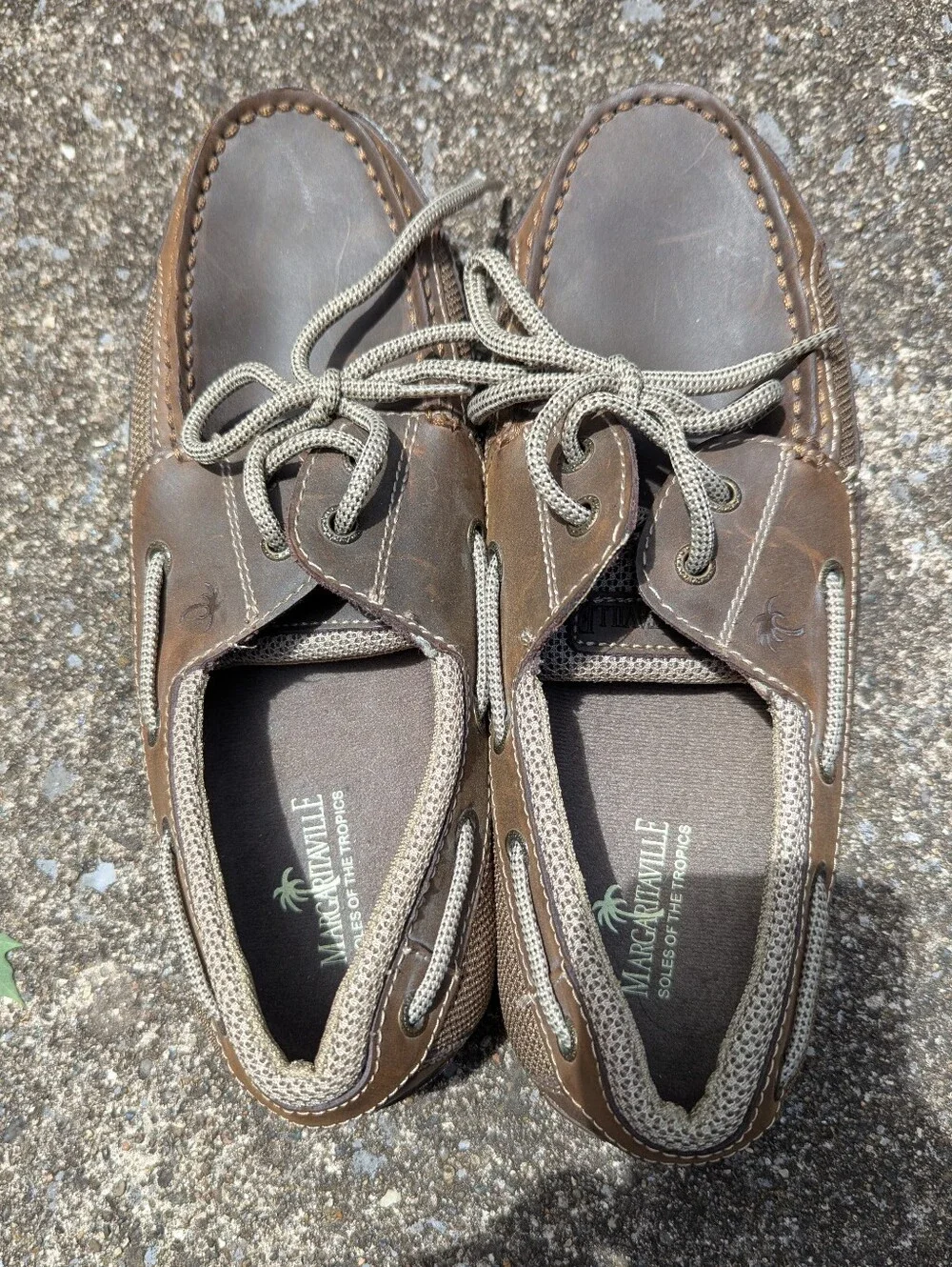 Margaritaville Boat Shoes Men's Size 9.5 EUC